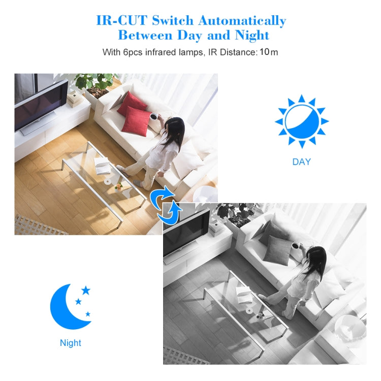 VESAFE VS-DC01 Security HD 720P Two-Way Audio Wireless Wifi IP Camera, Support Night Vision & PIR Detection & TF Card, IP54 Waterproof, VS-DC01 VESAFE VS-DC01 Security HD 720P Two-Way Audio Wireless Wifi IP Camera, Support Night Vision & PIR Detection & TF Card, IP54 Waterproof, VS-DC01